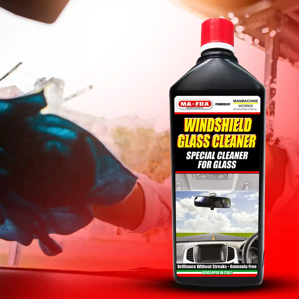 Windshield Glass Cleaner and Glass Cleaner for Professional Glass Care
