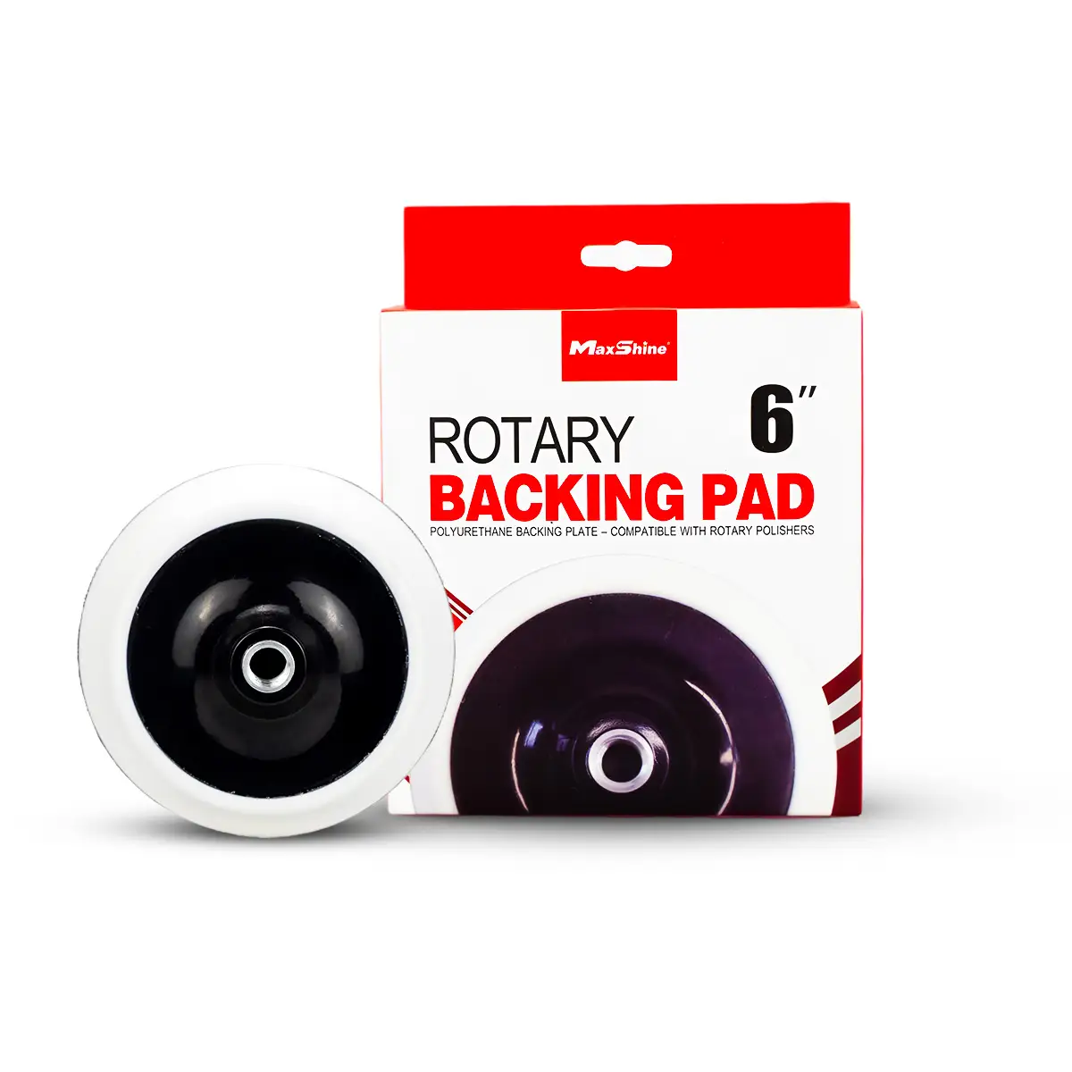 RO Polisher Backing Plate and 6 Inch Replacement for Rotary Polishers