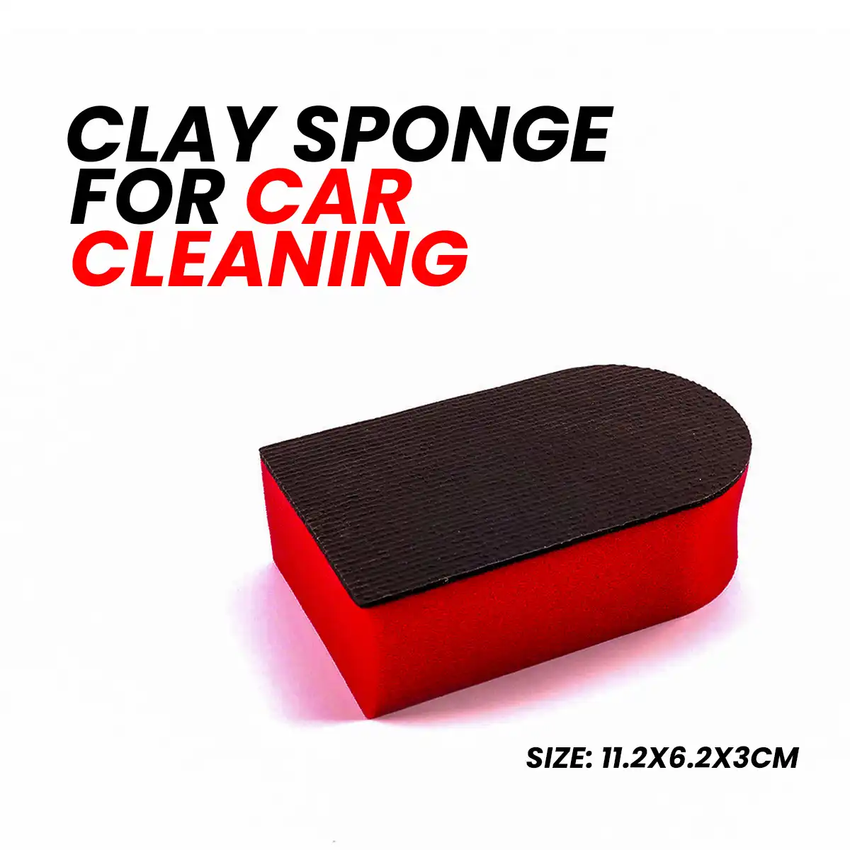 Clay Sponge and Surface Contamination Removal for Car Detailing