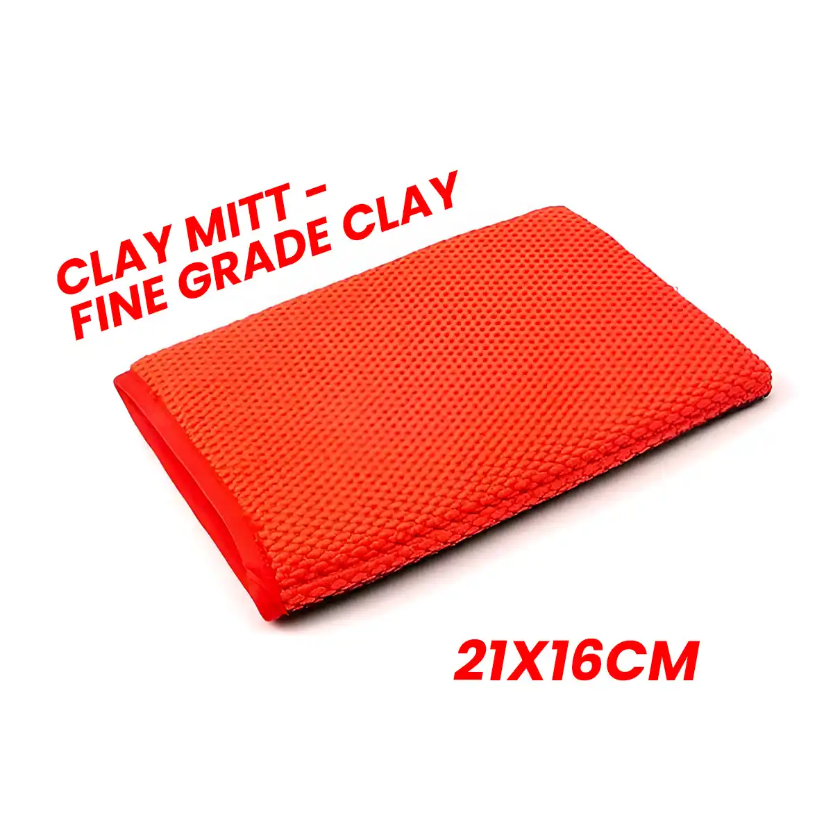 Clay Mitt and Fine Grade for Surface Decontamination