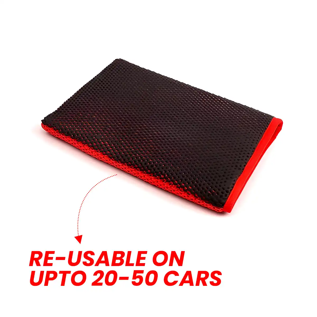 Clay Mitt and Fine Grade for Surface Decontamination