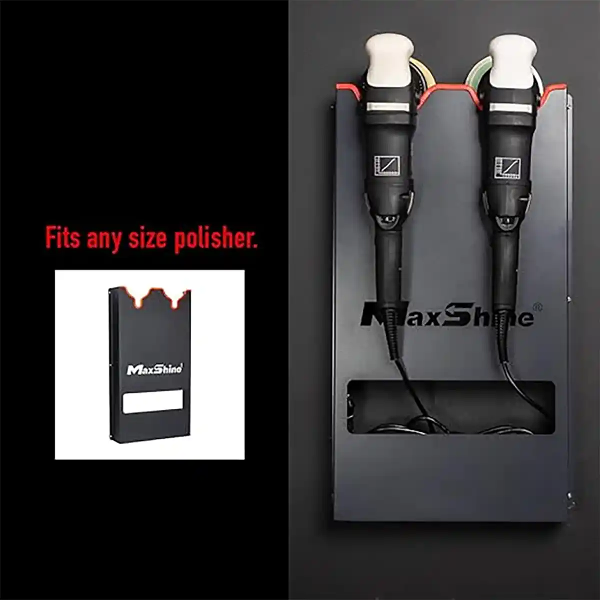 Machine Polisher Wall Holder and Single Holder for Safe Storage