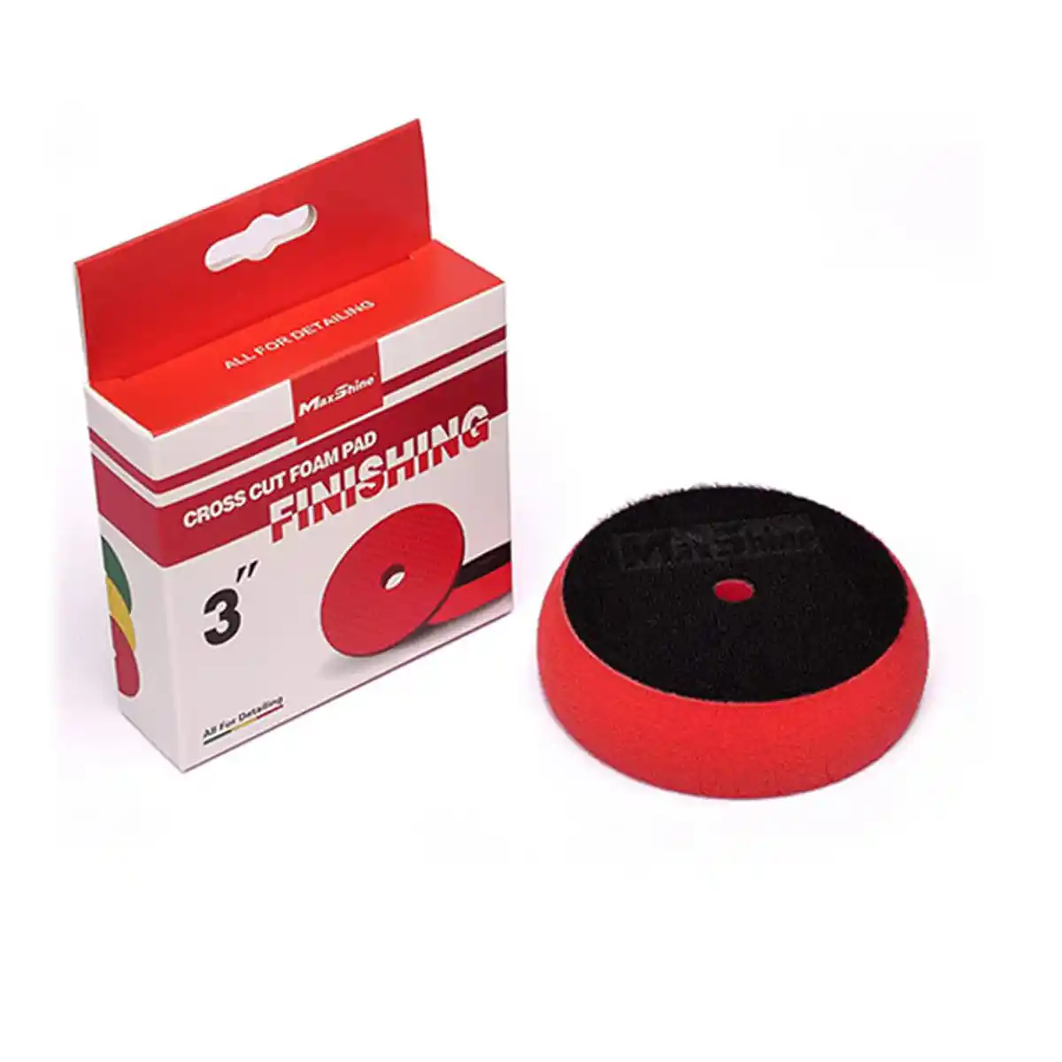 Flat Foam Cutting Pad 3 Inch and Foam Pad for Professional Detailing Tools