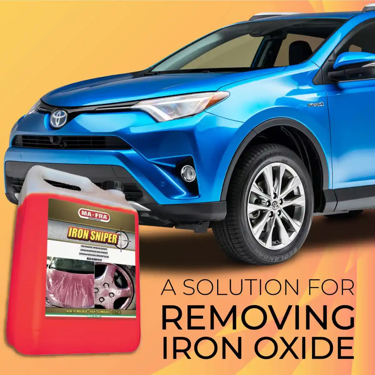 Iron Sniper 5 Kg and Iron Remover for Professional Exterior Care