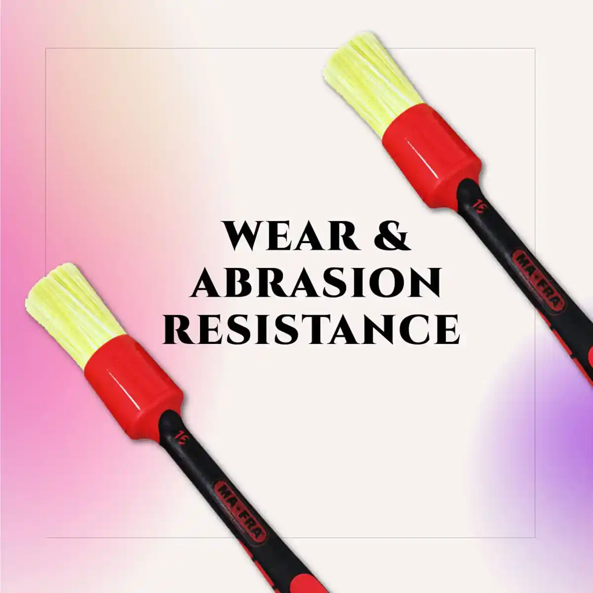 Brush White - Interior 24mm and Brush for Professional Detailing Tools