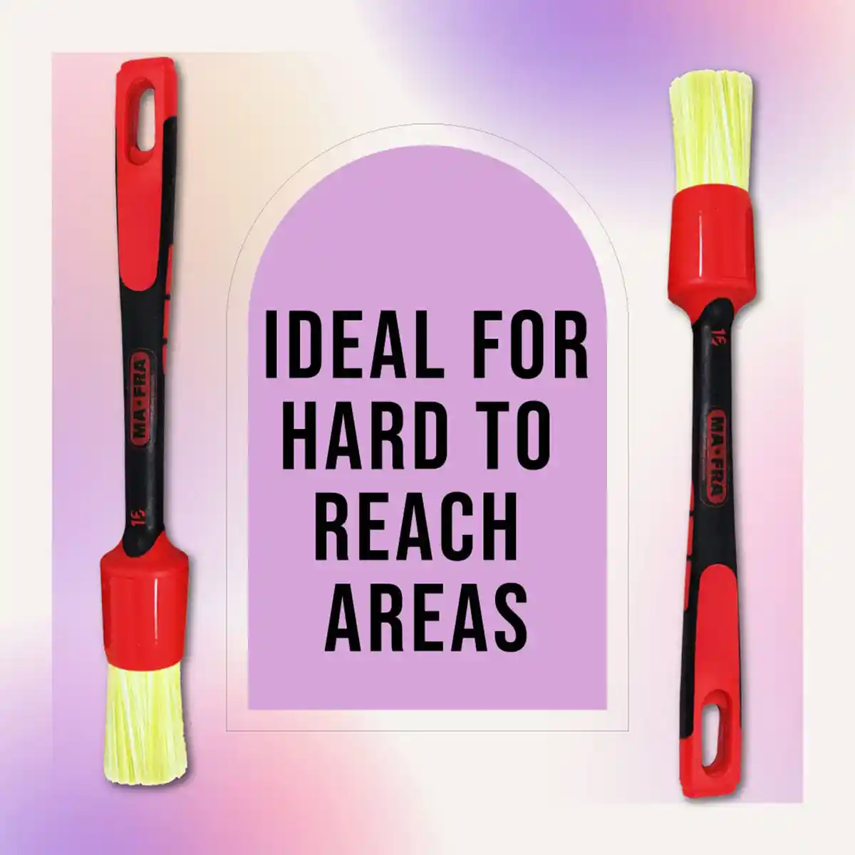 Brush White - Interior 24mm and Brush for Professional Detailing Tools