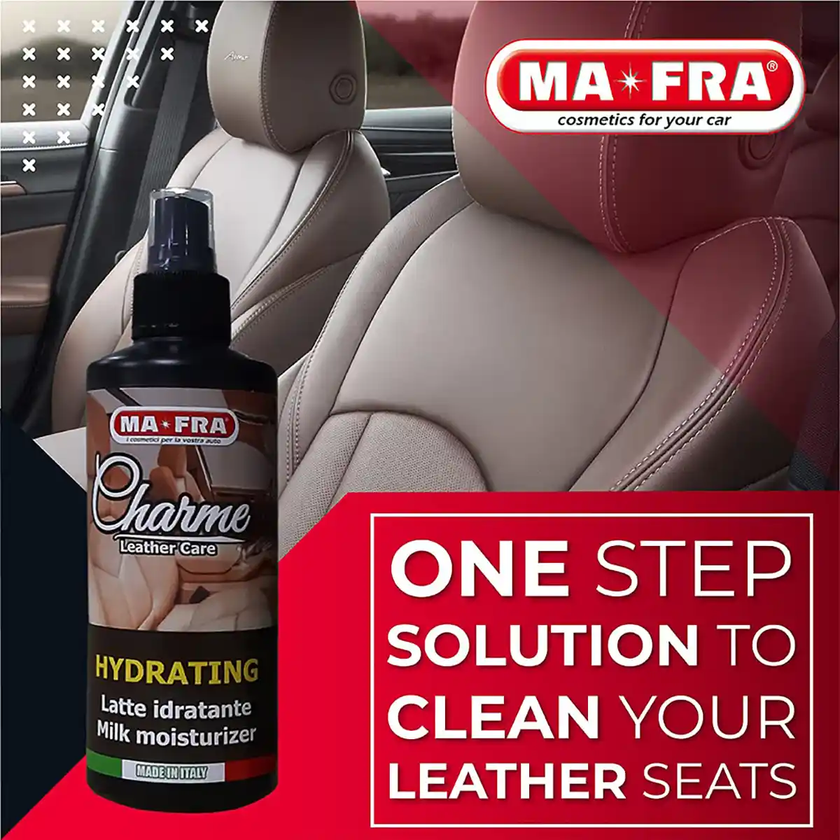 Charme Hydrating and Leather Anti-aging for Professional Interior Care