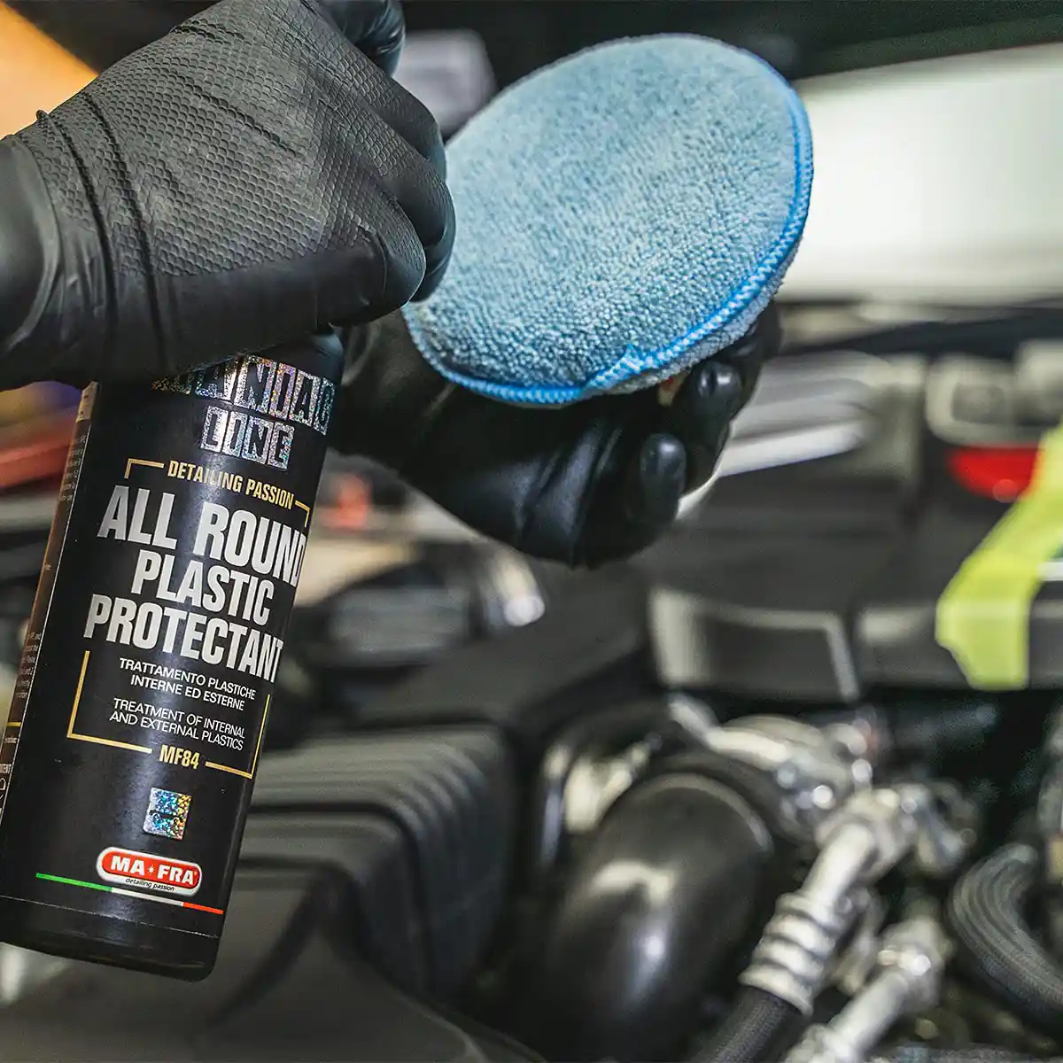 Plastic Protectant and Protectant for Professional Interior Care