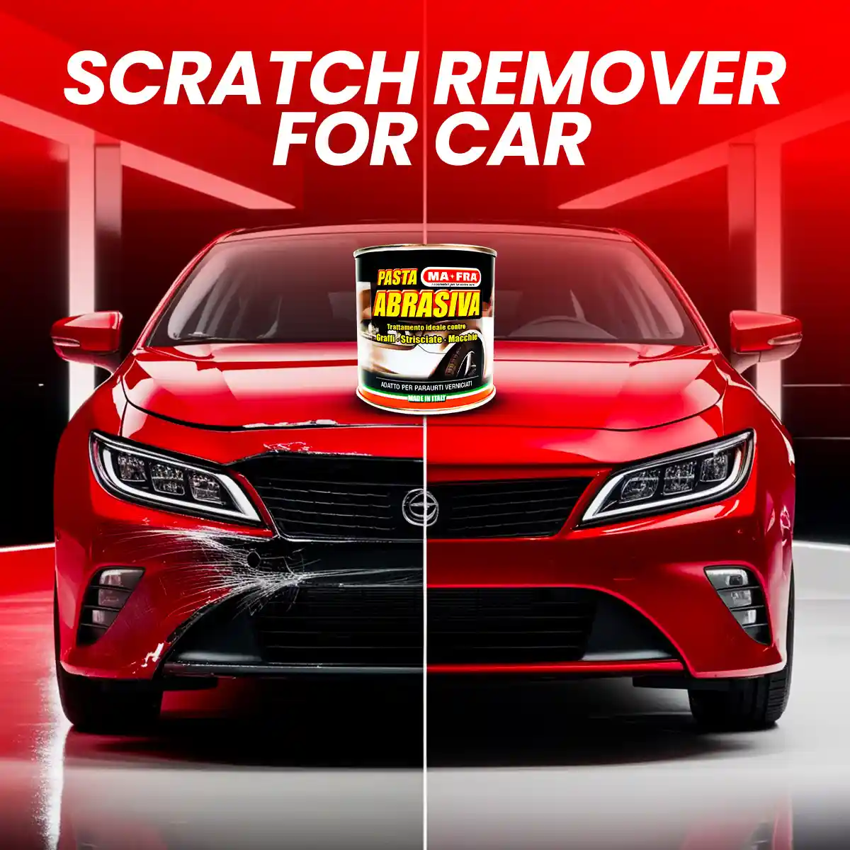 Pasta Abrasiva and Rubbing Paste for Professional Paint Care